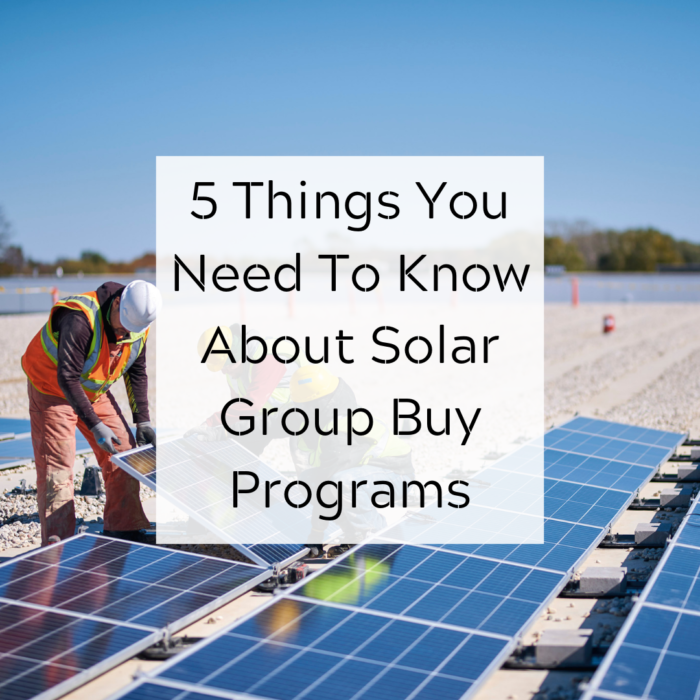 The Solar Group Buy Game: Are you ready to play?