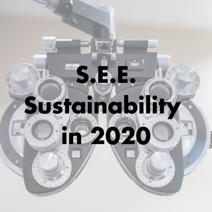 S.E.E. Sustainability in 2020