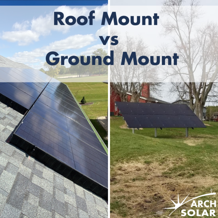 Roof Mount vs Ground Mount - What Is Right For You?