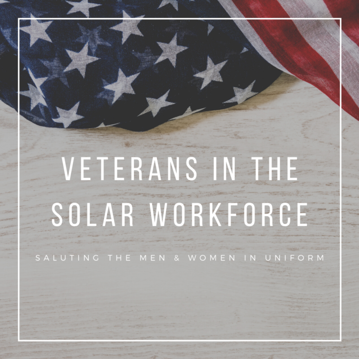 Veterans in the Solar Workforce