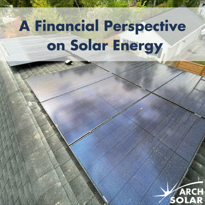 A Financial Perspective on Solar Energy