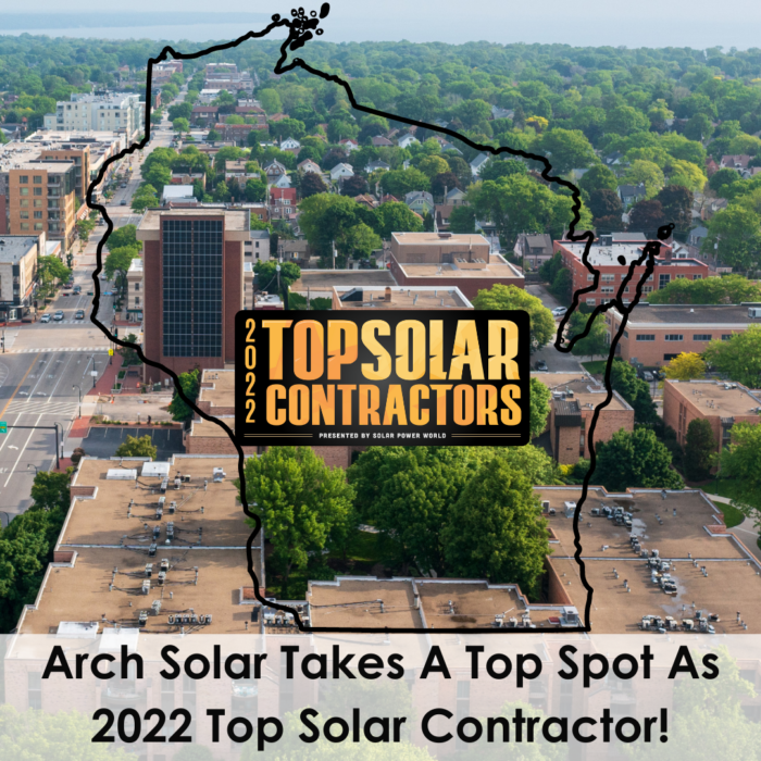 Arch Solar Takes Top Spot on 2022 Top Solar Contractors List
