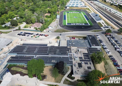 Arch Solar Completes Solar for WI High School