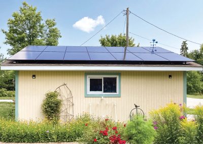 Shorewood Office Installs Vertical Solar
