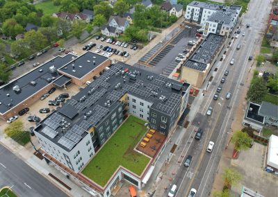 Arch Solar Installs 191-kW Array for New Milwaukee Affordable Housing and Library Complex: